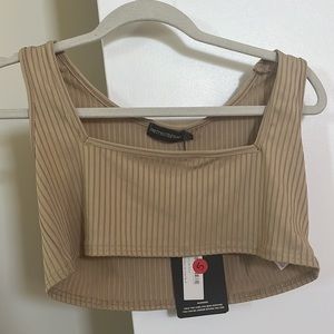 Basic stone rib crop size 0